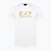 Bărbați EA7 Emporio Armani Train Gold Label Tee Pima Big Logo alb