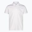 Tricou polo pentru bărbați CMP 3T60077 Polo bianco/grey