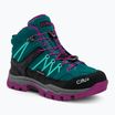 Încălțăminte de trekking pentru copii CMP Rigel Mid lake/pink fluo