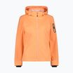 Jachetă softshell pentru femei CMP portocalie 39A5016/C588
