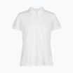 Tricou polo pentru femei CMP alb 3T59676/01XN