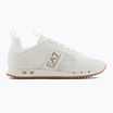 Încălțăminte EA7 Emporio Armani Black & White Laces triple off wht/gold