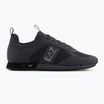 Încălțăminte EA7 Emporio Armani Black & White Laces asphalt grey/silv.g7