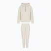 Trening pentru femei EA7 Emporio Armani Train Tracksuit HO 1/4 Zip almond milk