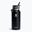 Sticlă termică Hydro Flask Wide Flex Straw 945 ml negru W32BFS001