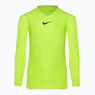 Longsleeve termoactiv pentru copii Nike Dri-FIT Park First Layer volt/black