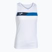 Tank top de tenis pentru femei  Joma Court Sleeveless white/royal