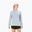 Longsleeve de alergare femei NNormal Merino blue