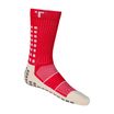 TRUsox Mid-Calf Șosete de fotbal subțiri roșu 3CRW300STHINRED