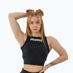 Top de antrenament pentru femei NEBBIA Gym Therapy Cropped black