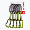 Expres de cățărare Ocun Falcon QD PA 10 cm 5 szt. green