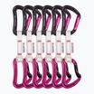 Expres de alpinism Ocun Raven QD Bio-Dyn-Ring 10 cm 6 buc. pink