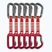 Expres de alpinism Ocun Hawk QD Zoom PA 12 cm 6 buc. red