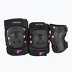 Set de protecții Tempish Taky 3 buc. negru/roz 102000070