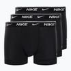 Boxeri pentru bărbați Nike Everyday Cotton Stretch Trunk 3Pk UB1 negru