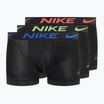 Boxeri pentru bărbați Nike Dri-Fit Essential 3 perechi  black/hot punch/hyper royal