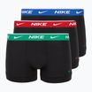 Boxeri pentru bărbați Nike Everyday Cotton Stretch Trunk 3 perechi multicolor