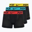 Boxeri pentru bărbați Nike Dri-FIT Cotton Trunk 3 perechi multicolor
