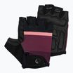 Mănuși de ciclism pentru femei Rogelli Impress II burgundy/coral/negru