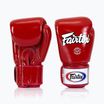 Mănuși de box Fairtex Super Sparring - Locked Thumb red