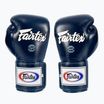 Mănuși de box Fairtex Super Sparring - Locked Thumb blue