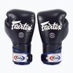 Fairtex Stylish Angular Sparring Mănuși de box - deget blocat albastru