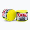 Bandaje de box YOKKAO Premium Handwraps 400 cm neon yellow