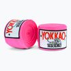 YOKKAO bandaje de box roz HW-2-8