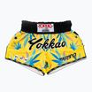 Pantaloni scurți de antrenament pentru bărbați YOKKAO Wax CarbonFit yellow