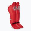 Apărători de tibie Top King Pro Semi Leather red