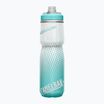 Bidon de bicicletă CamelBak Podium Chill 710 ml grey/ teal stripe