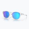 Ochelari de soare Oakley Latch matte clear/prizm sapphire polarized
