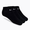 Șosete de antrenament Nike Everyday Lightweight No Show 3pak negru SX7678-010