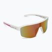 Ochelari de ciclism Red Bull Spect Dundee alb/fumuriu cu revo rozaliu