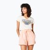Tricou pentru femei  Rip Curl Block Party V Tee off white