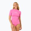 Tricou de înot pentru femei Rip Curl Classic Surf UPF Rashguard pink