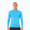 Longsleeve de înot pentru bărbați Rip Curl Dawn Patrol UPF Performance blue paint