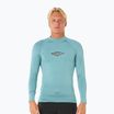 Longsleeve de înot pentru bărbați Rip Curl Raw Energy UPF Performance blue lagoon
