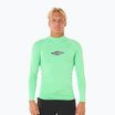 Longsleeve de înot pentru bărbați Rip Curl Raw Energy UPF Performance neon green
