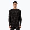 Longsleeve termoactiv pentru bărbați Mons Royale Cascade Merino Base Layer signal lost cedar