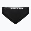 Chiloți termoactivi pentru femei Mons Royale Folo Merino Briefs black