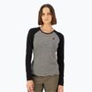 Longsleeve termoactiv pentru femei Mons Royale Icon Raglan mr stripe/black