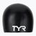 Cască de înot pentru copii  TYR Wrinkle-Free Silicone black
