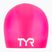Cască de înot TYR Wrinkle Free Silicone pink