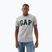 Tricou pentru bărbați GAP Soft Basic Logo heather grey