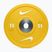 Greutate bumper Nike Strength Pro Urethane Bumper Plates 15 kg yellow/white