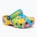 Papuci pentru copii Crocs Classic Marbled Clog Toddler digital aqua/multi