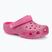 Crocs Classic Glitter Clog roz limonadă roz pentru copii flip-flops pentru copii