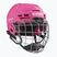 Cască de hochei pentru copii CCM Tacks 70 Combo JR pink