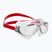 Mască de înot Aquasphere Vista white/red/clear